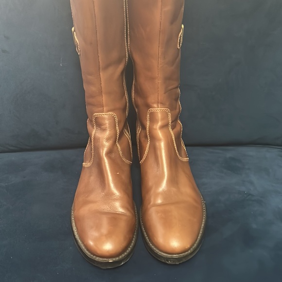 Ecco brown leather boots - Picture 3 of 6